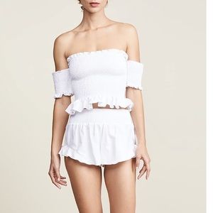 Peixoto white Nina top